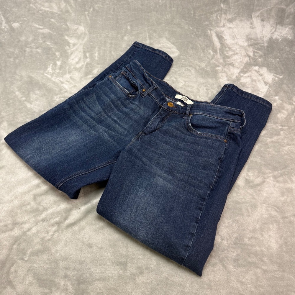 Vintage America Blues Women's Weekend Crop Jeans Size‎ 8 29 Blue Denim